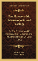 New Homeopathic Pharmacopoeia And Posology