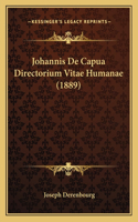 Johannis De Capua Directorium Vitae Humanae (1889)