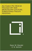 An Early Pit House Village of the Mogollon Culture, Forestdale Valley, Arizona