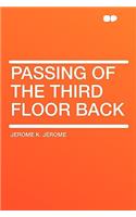 Passing of the Third Floor Back: (English)