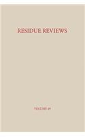 Residue Reviews