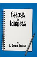 Essays in Idleness