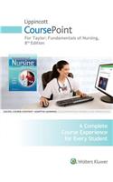 Taylor 8e Coursepoint; Pellico Coursepoint & Text; Lww Adult Health Lab Manual; Plus Lww Docucare Two-Year Access Package