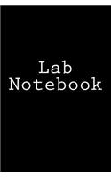 Lab Notebook