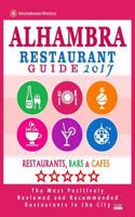 Alhambra Restaurant Guide 2017