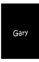 Gary - Black Personalized Notebook / Extended Lined Pages / Soft Matte: An Ethi Pike Collectible: Custom