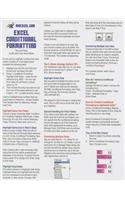 Excel Conditional Formatting Tip Card