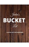 Jaden's Bucket List: A Creative, Personalized Bucket List Gift For Jaden To Journal Adventures. 8.5 X 11 Inches - 120 Pages (54 'What I Want To Do' Pages and 66 'Places 