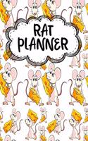 Rat Planner: Funny Gifts for Rat Lovers. Daily Planner For people Who Love Rats, Rat Gifts idea, 120 Pages, 6x9, Soft Cover, Matte Finish