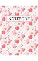 Notebook: Hilarious Funny Valentines Day Gifts for Him / Her(36 Happy Valentines Day)