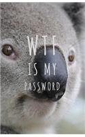 Wtf Is My Password: Password Organizer / Password Book/ Password Keeper - Small and with Tabs