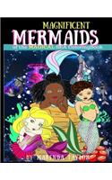 Magnificent Mermaids of the Magical Sea Coloring Book