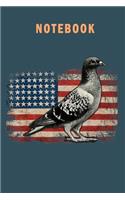 Notebook: Pigeon Notebook College Blank Lined 6 x 9 inch 110 pages -Notebook for Pigeon Lovers Journal for Writing- Dove Notebook for Girls-Gift for Kid Stude(40 Pigeon Journal Notebook)
