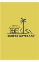 Surfer notebook simple and elegant: 120 page elegant 6*9 inch size matte finish