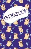 Sketchbook: Adorable Unipug Blank Sketchbook Gift for Pug Dogs & Pets Lovers (Sketchbooks For Kids)