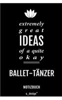 Notizbuch für Ballet-Tänzer