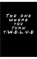 The One Where You Turn Twelve (12)