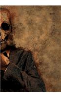 Fade: Skull Journal Notebook, Blank Unlined Pages, 7x10