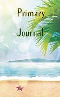 Primary Journal: This is primary notebook without picture story block. It comes with the island and beach feature, Size 7.44 x 9.69 Inch, 200 pages of writing practi