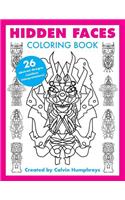 Hidden Faces Coloring Book