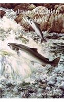 Salmon Migration Notebook: 6 X 9 Small Lined Notebook (Journal Notebook/Journal Diary/Journal Planner) with 120 Pages of College-Ruled Paper for Various Writing Purposes