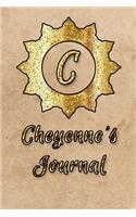 Cheyenne's Journal