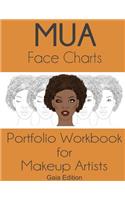 MUA Face Chart Workbook Gaia Edition