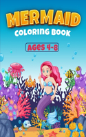 Mermaid Coloring Book For Kids