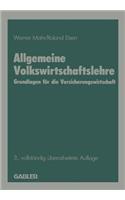 Allgemeine Volkswirtschaftslehre