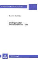 Die Organisation Wissenschaftlicher Texte: Eine Kontrastive Analyse