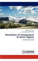 Simulation of Temperature in Ilorin, Nigeria