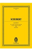 String Quartet in a Minor, Op. 29: Edition Eulenburg No. 40