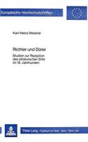 Richter Und Duerer: Studien Zur Rezeption Des Altdeutschen Stils Im 19. Jahrhundert