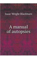 A Manual of Autopsies