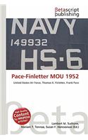 Pace-Finletter Mou 1952