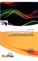 Cerebrospinal Fluid Leak