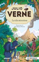 Julio Verne - La isla misteriosa (edicion actualizada, ilustrada y adaptada)