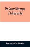 sidereal messenger of Galileo Galilei