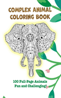 Complex Animal Coloring Book