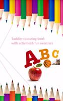 toddler activities colouring book