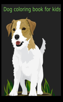 Dog coloring book for kids