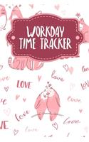 Workday Time Tracker: Weekly timesheets to complete for 2 years - Design: Loving animals