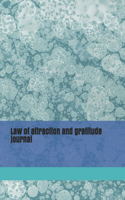 Law of attraction and gratitude journal