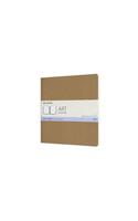 ART SQUARE SKETCH ALBUM KRAFT BROWN
