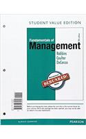 Fundamentals of Management, Student Value Edition Plus 2017 Mylab Management with Pearson Etext -- Access Card Package