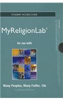 New MyReligionLab Without Pearson Etext - Standalone Access Card - For Many Peoples, Many Faiths