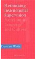 Rethinking Instructional Supervision