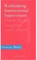 Rethinking Instructional Supervision