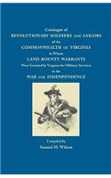 Catalogue of Revolutionary Soldiers and Sailors of the Commonwealth of Virginia