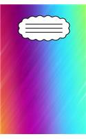 Rainbow Color Notebook: Rainbow Color Notebook, Journal, Diary